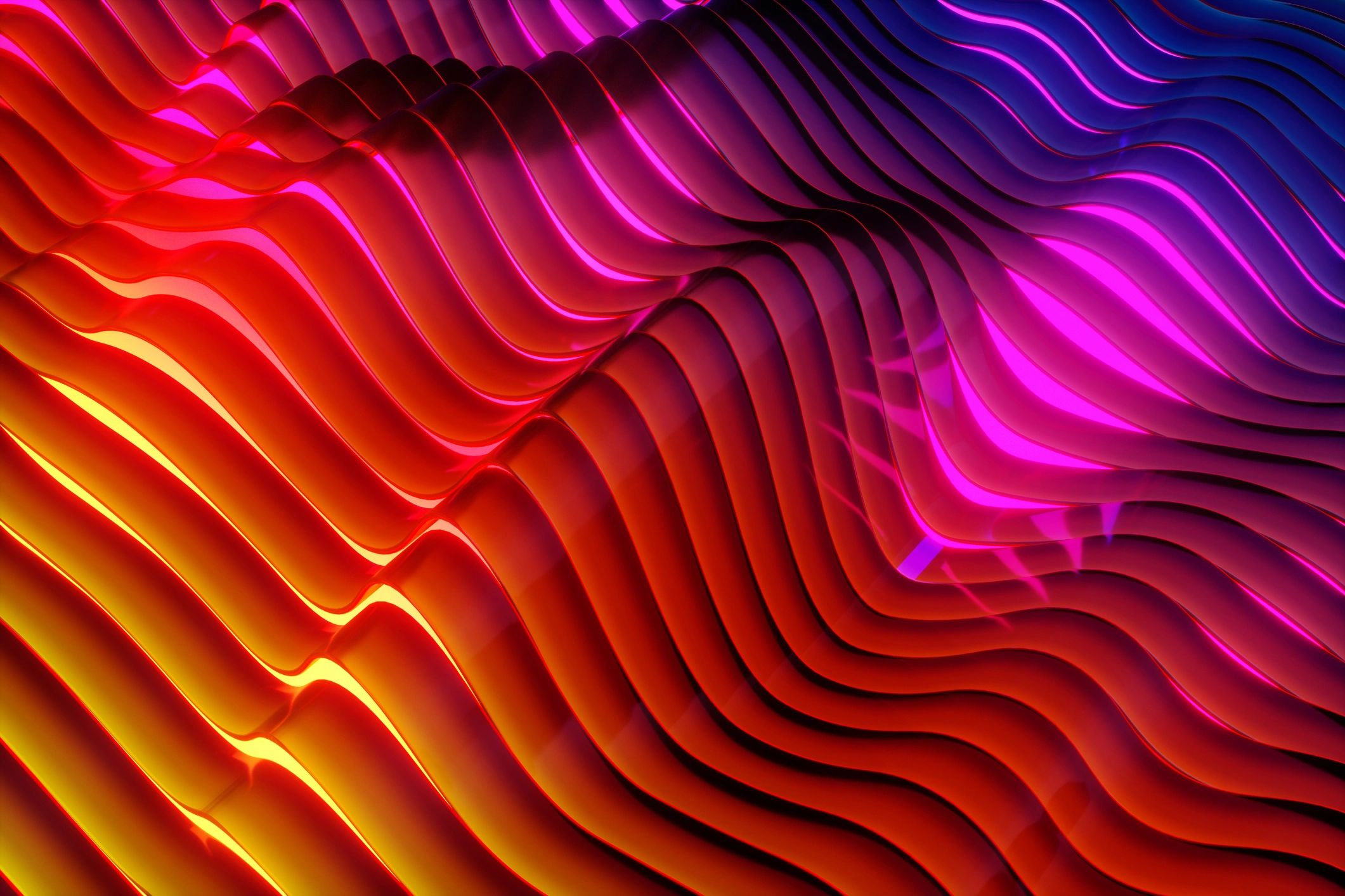 Abstract wave background