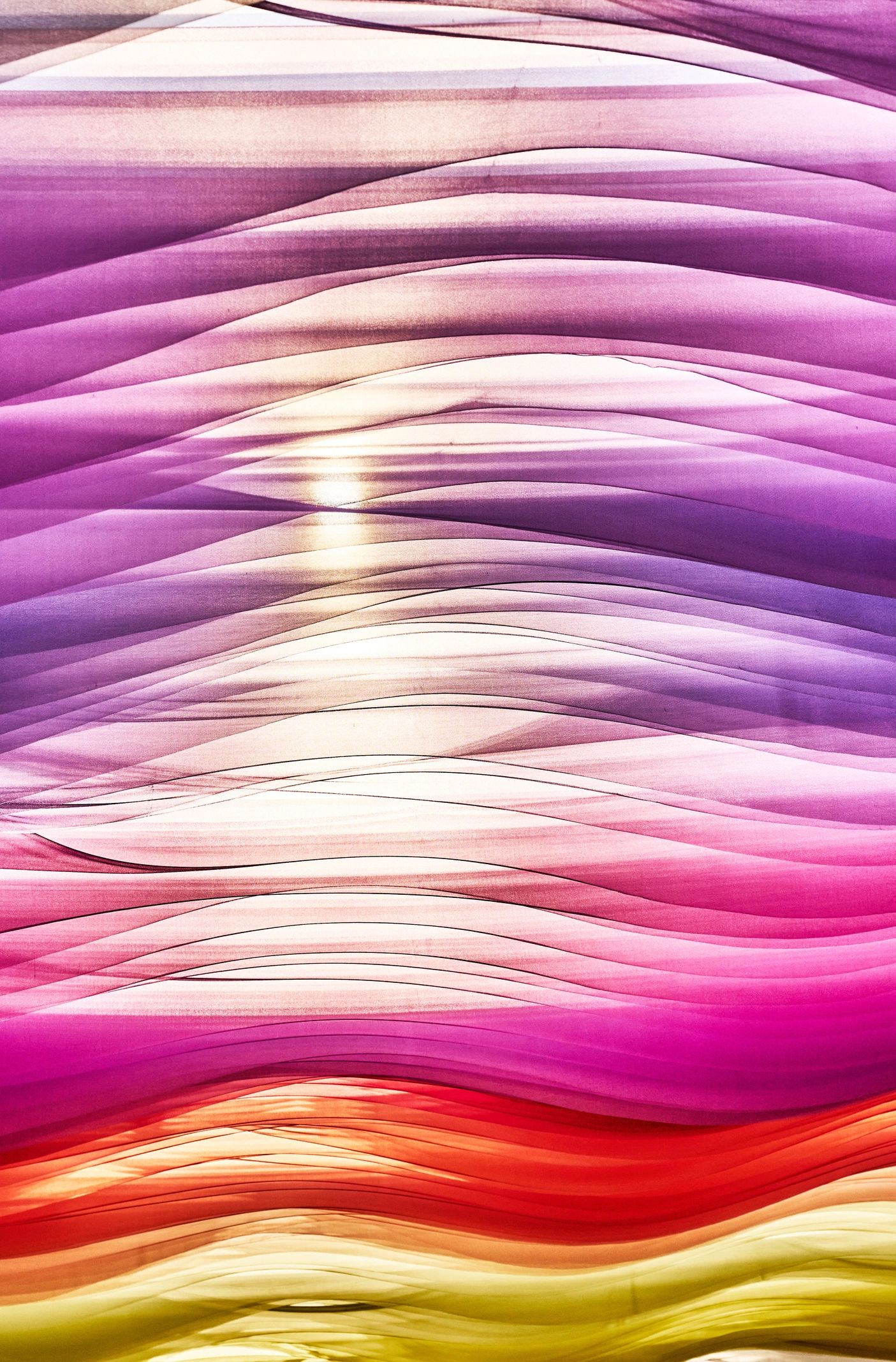 Elegant abstract ribbon texture
