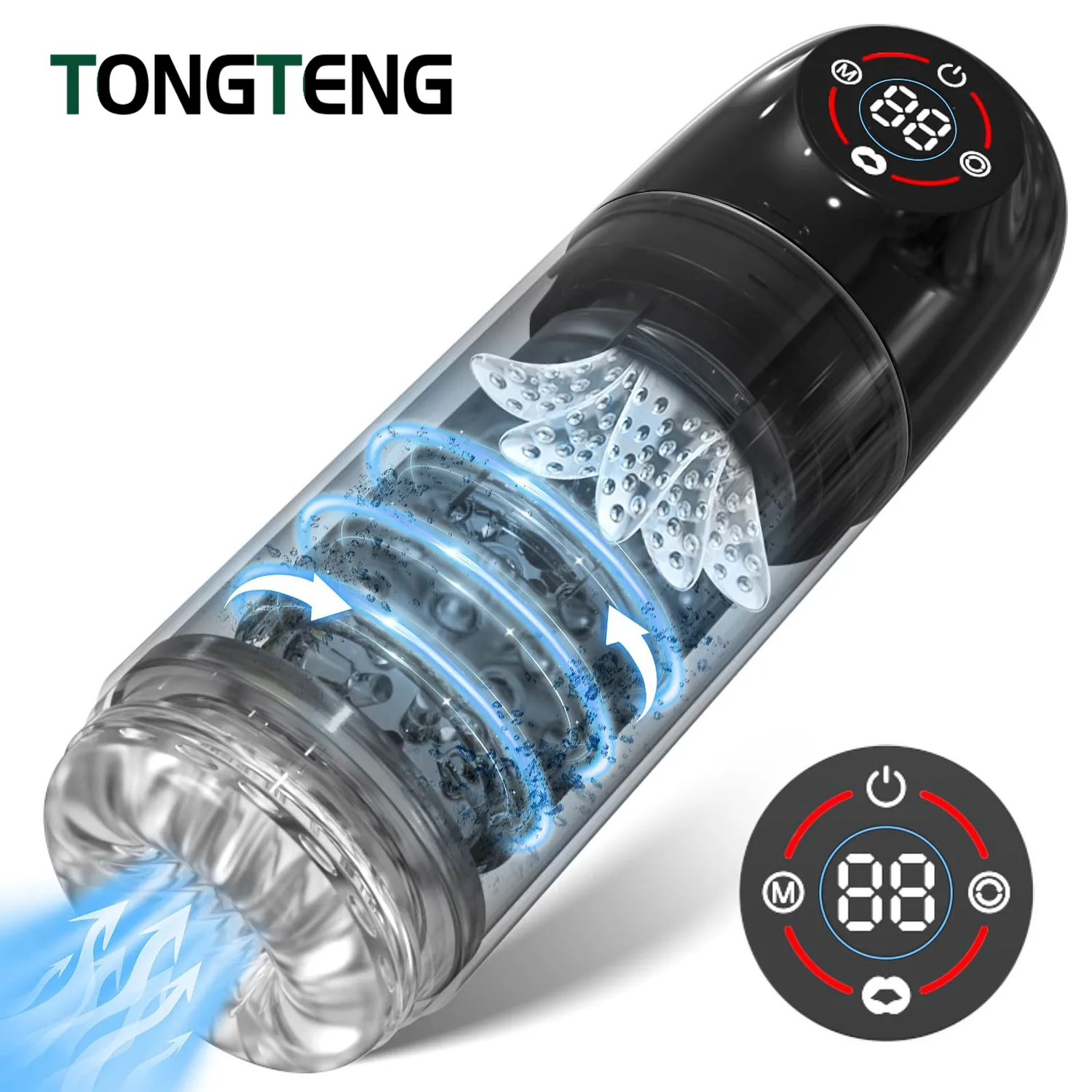 Automatic Male Masturbator Cup 7 Sucking Rotating Licking Modes Pocket Pussy Stroker Blowjob Penis Pump Sex Toys For Men - Image 6